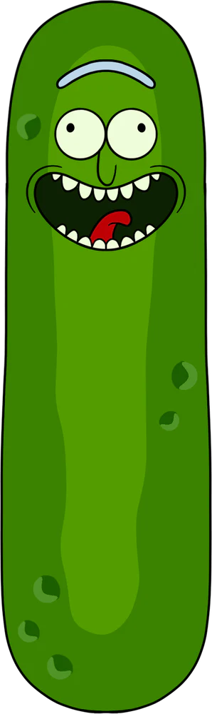 Pickle Rick Plush (9in)