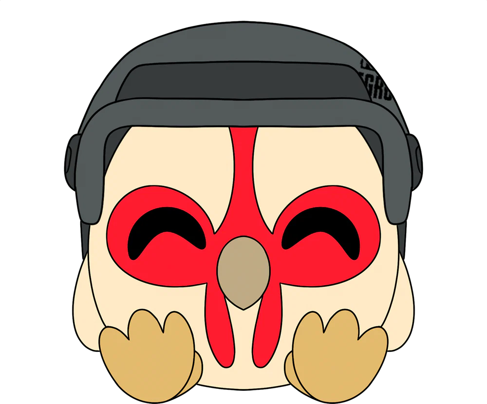 PUBG Chicken Stickie (6in)