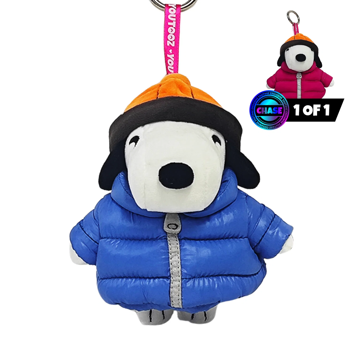 Puffer Jacket Snoopy Keychain (5in) - Image 2