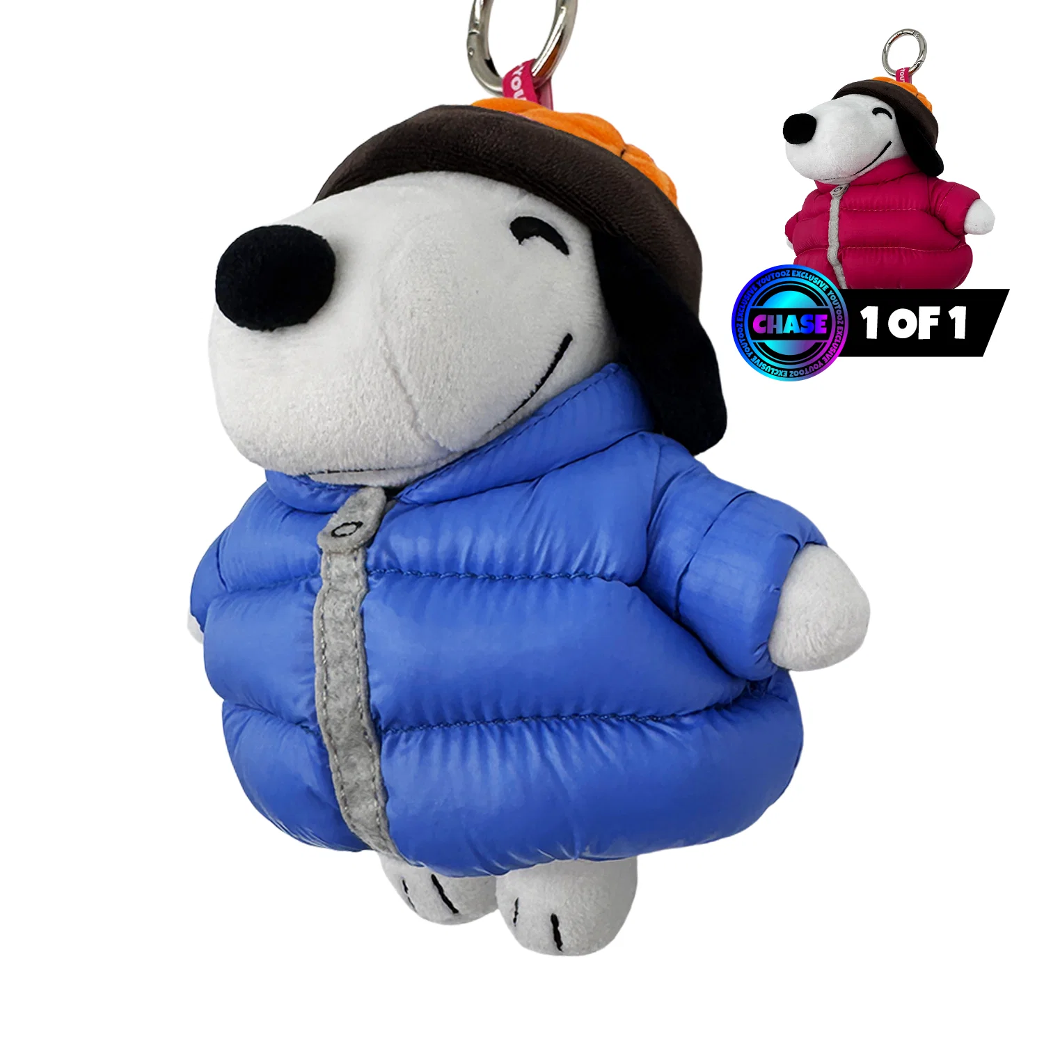 Puffer Jacket Snoopy Keychain (5in) - Image 4
