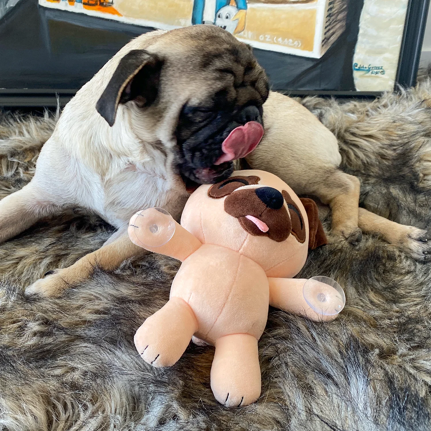 Pug Splatt Plush (9in) - Image 7