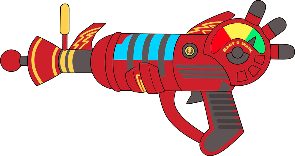 Ray Gun Plush (9in)