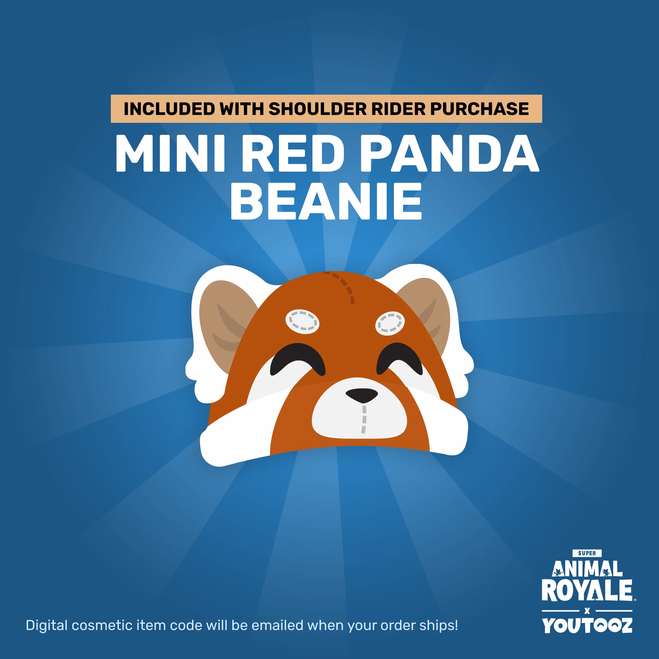 Red Panda Shoulder Rider (6in) - Image 6