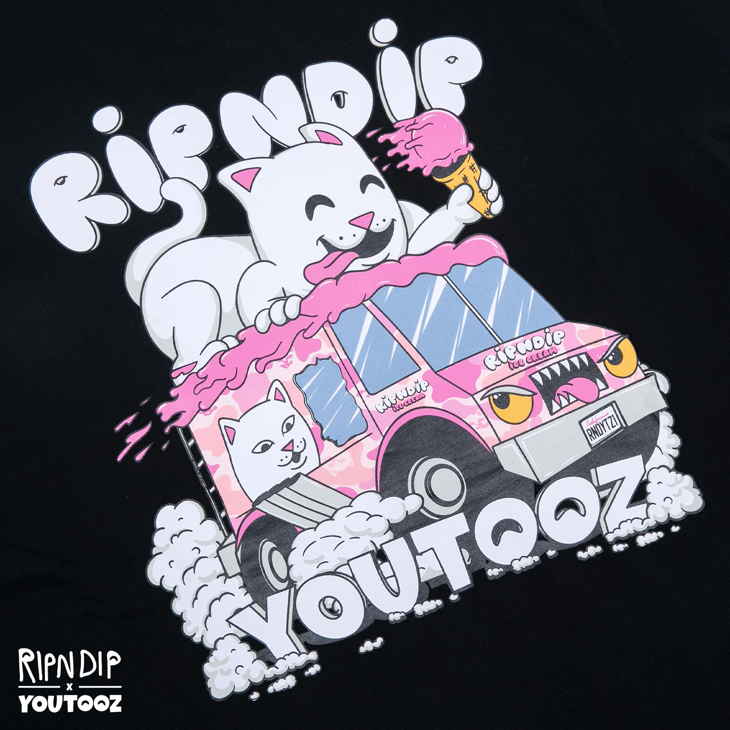 RipNDip x Youtooz Ice Cream Truck Tee - Image 4