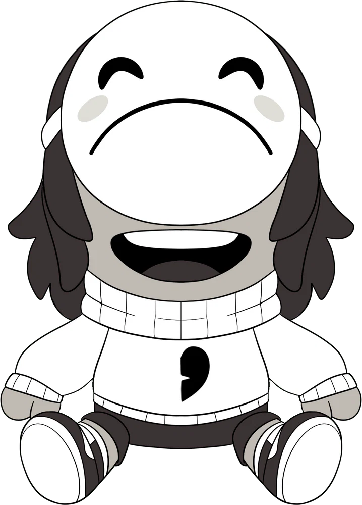 Sad-ist Sit Plush (1ft)