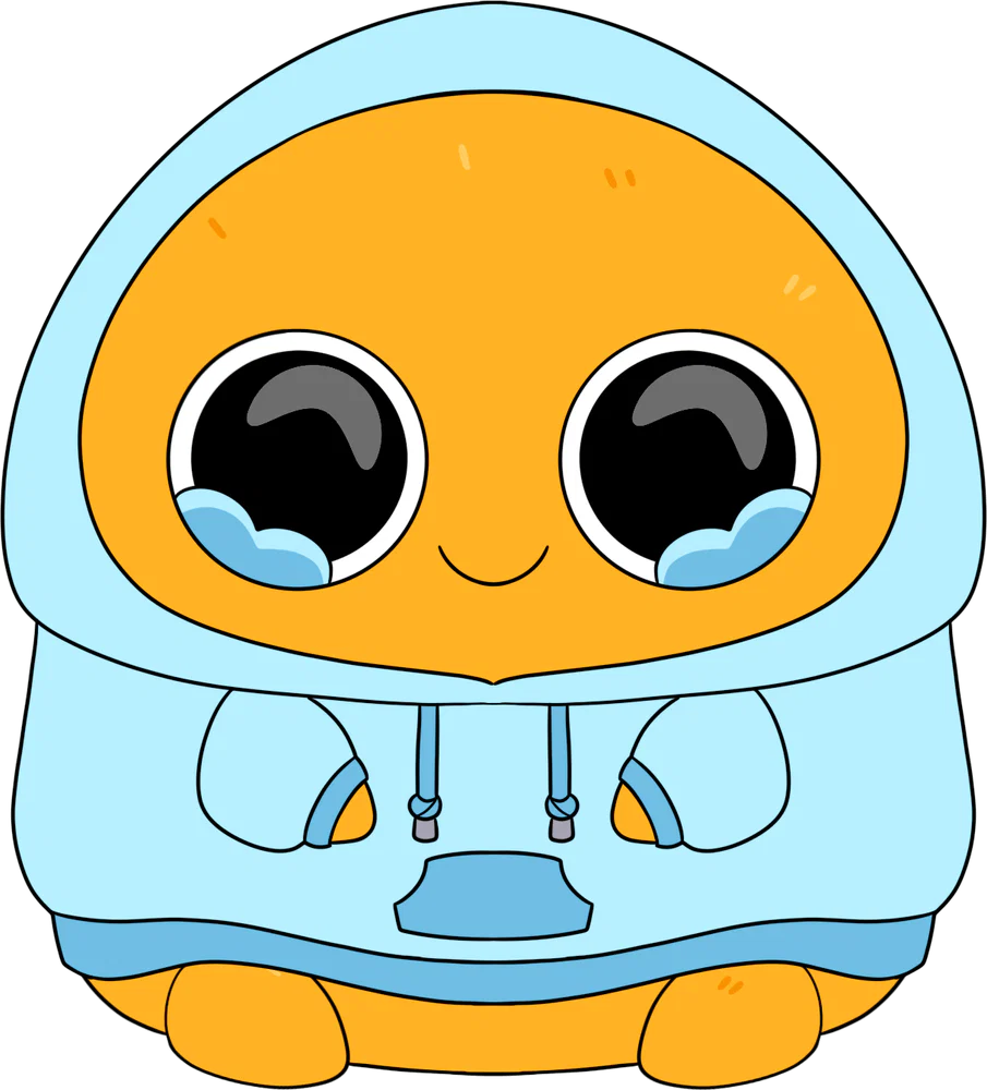 Sad Nuggie Plush (9in)