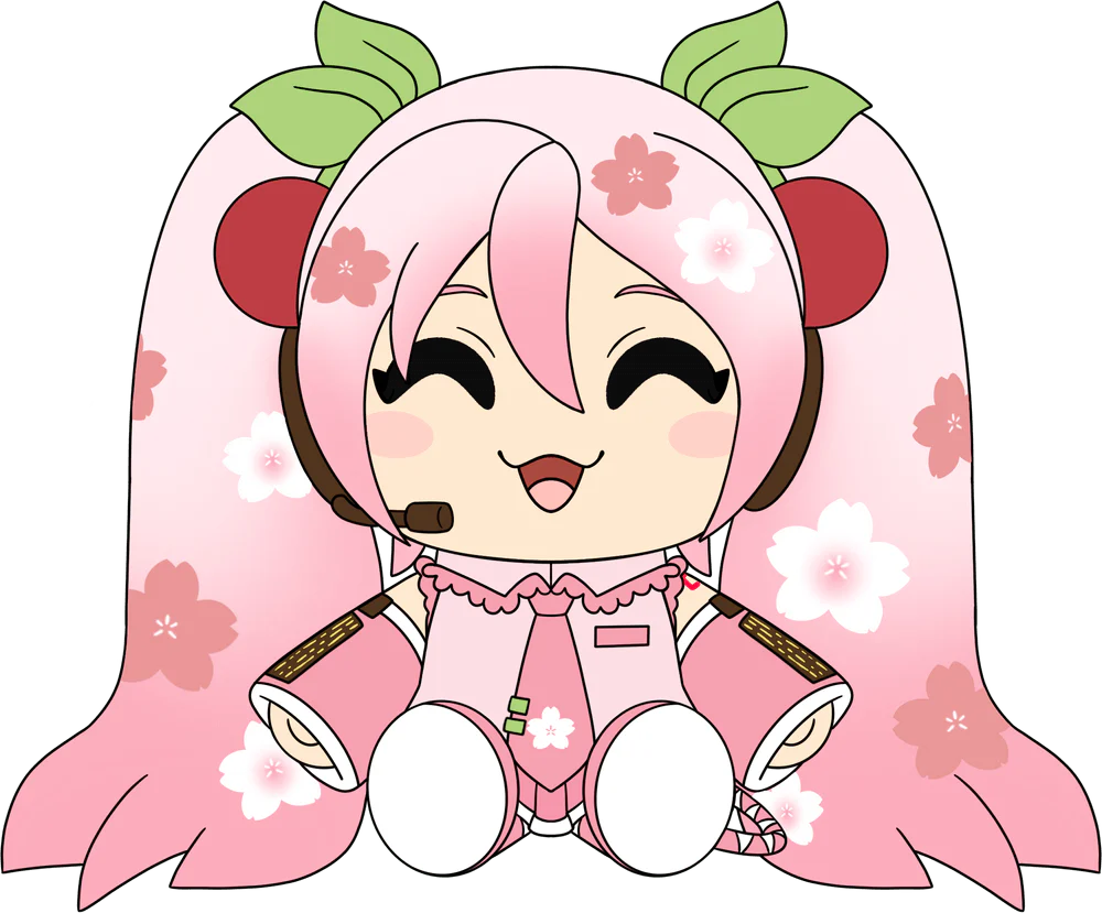 Sakura Miku Plush (9in)