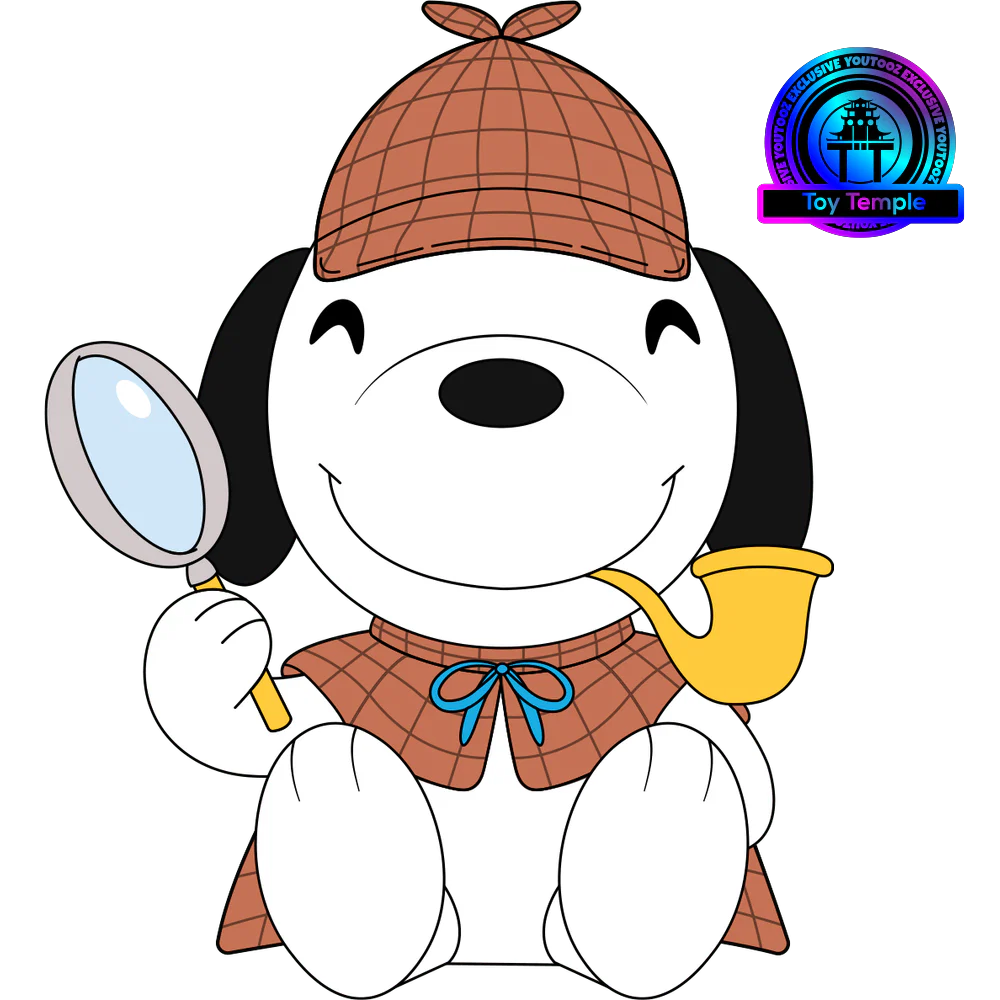 Sherlock Snoopy Plush (9in)
