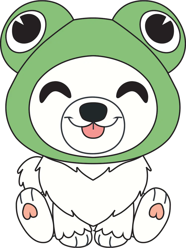 Shiro Froggy Plush (6in)