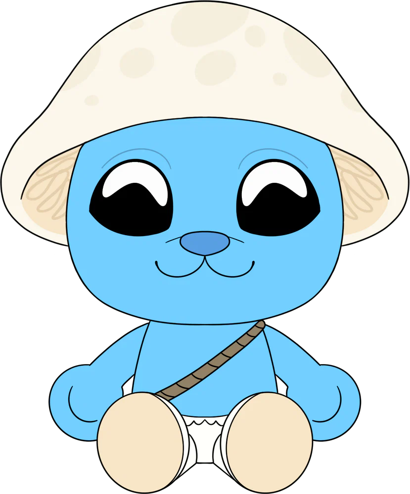 Smurf Cat Plush (9in)