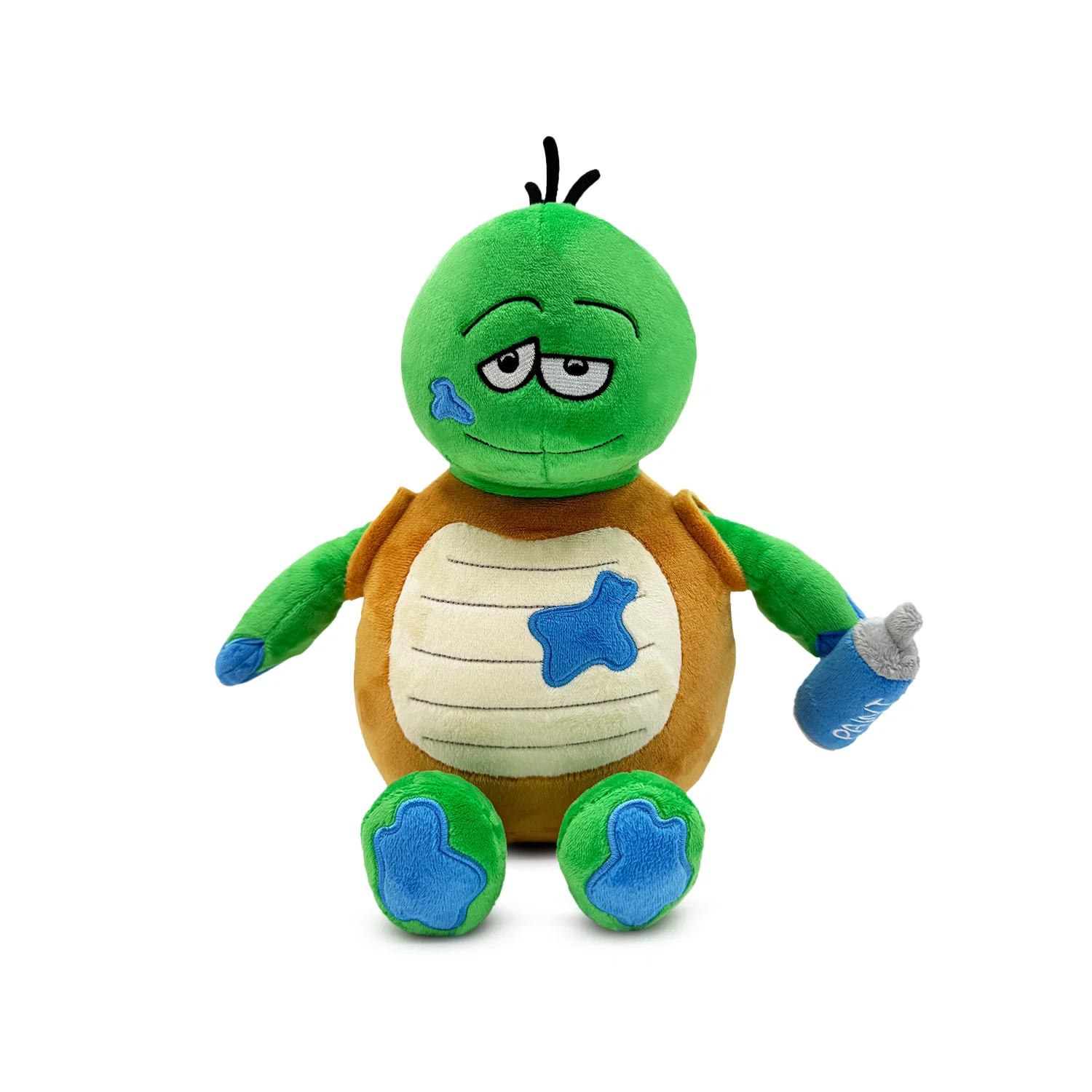 Sock Puppet Master Graffiti Turtle Plush (9in) - Image 2