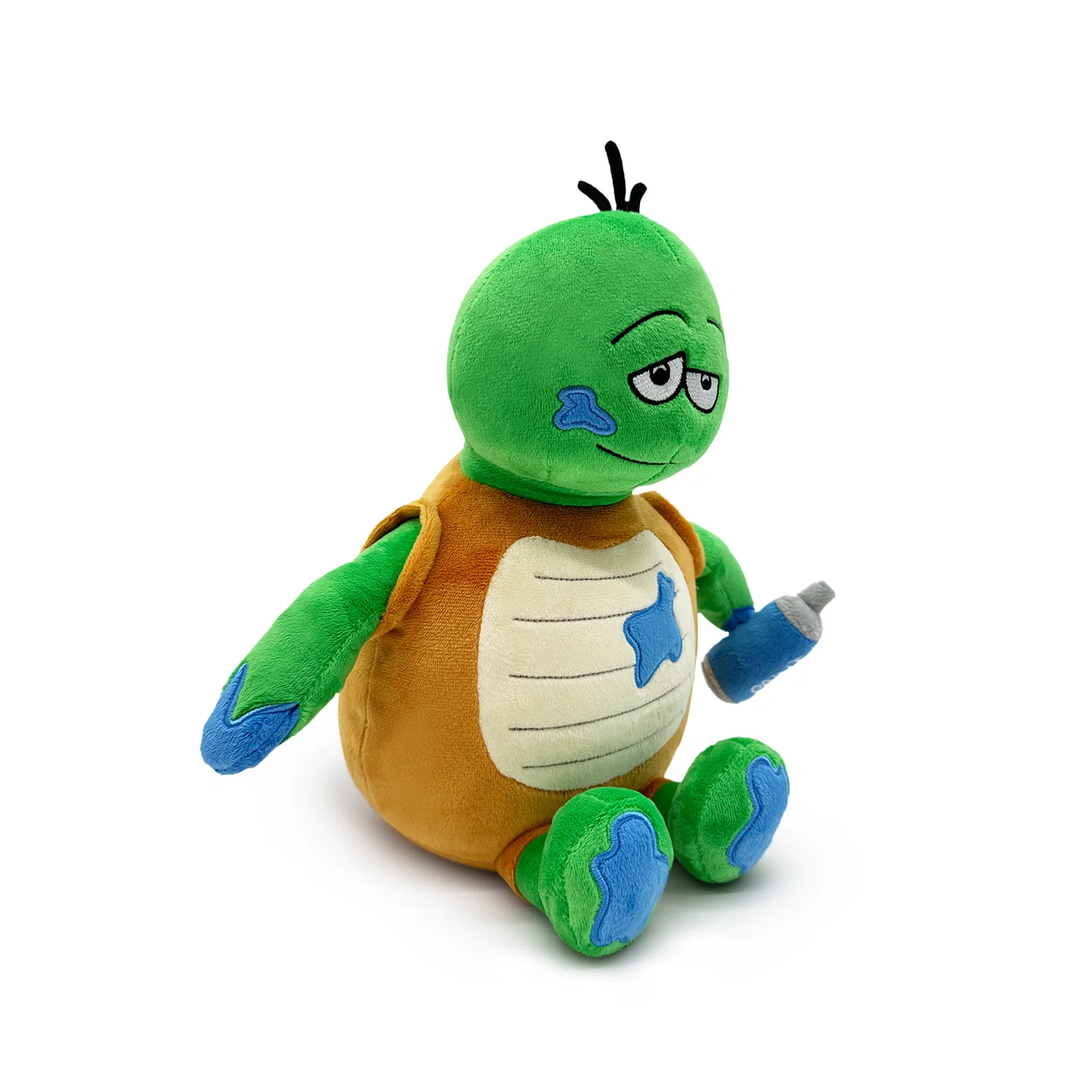 Sock Puppet Master Graffiti Turtle Plush (9in) - Image 3