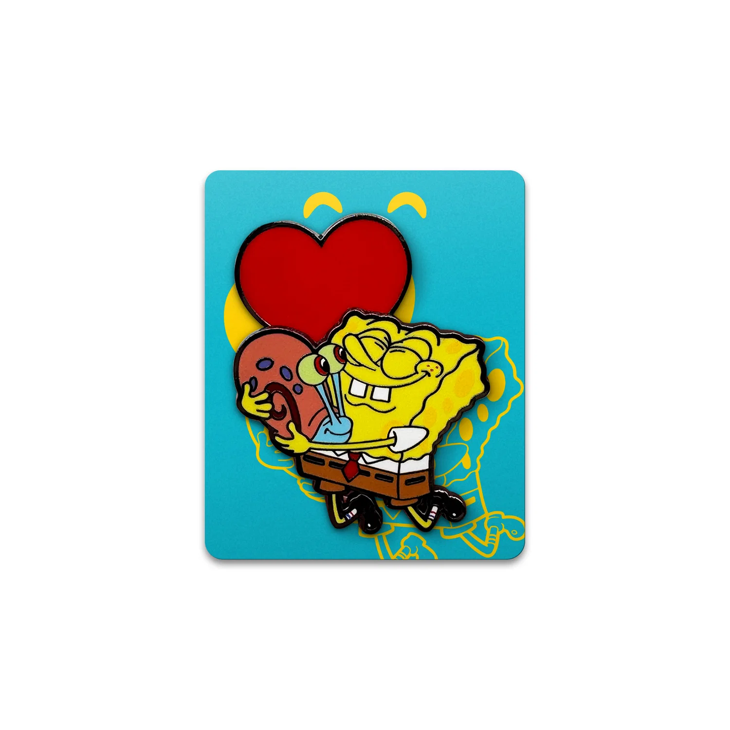 Spongebob Heart Bobble Pin - Image 3