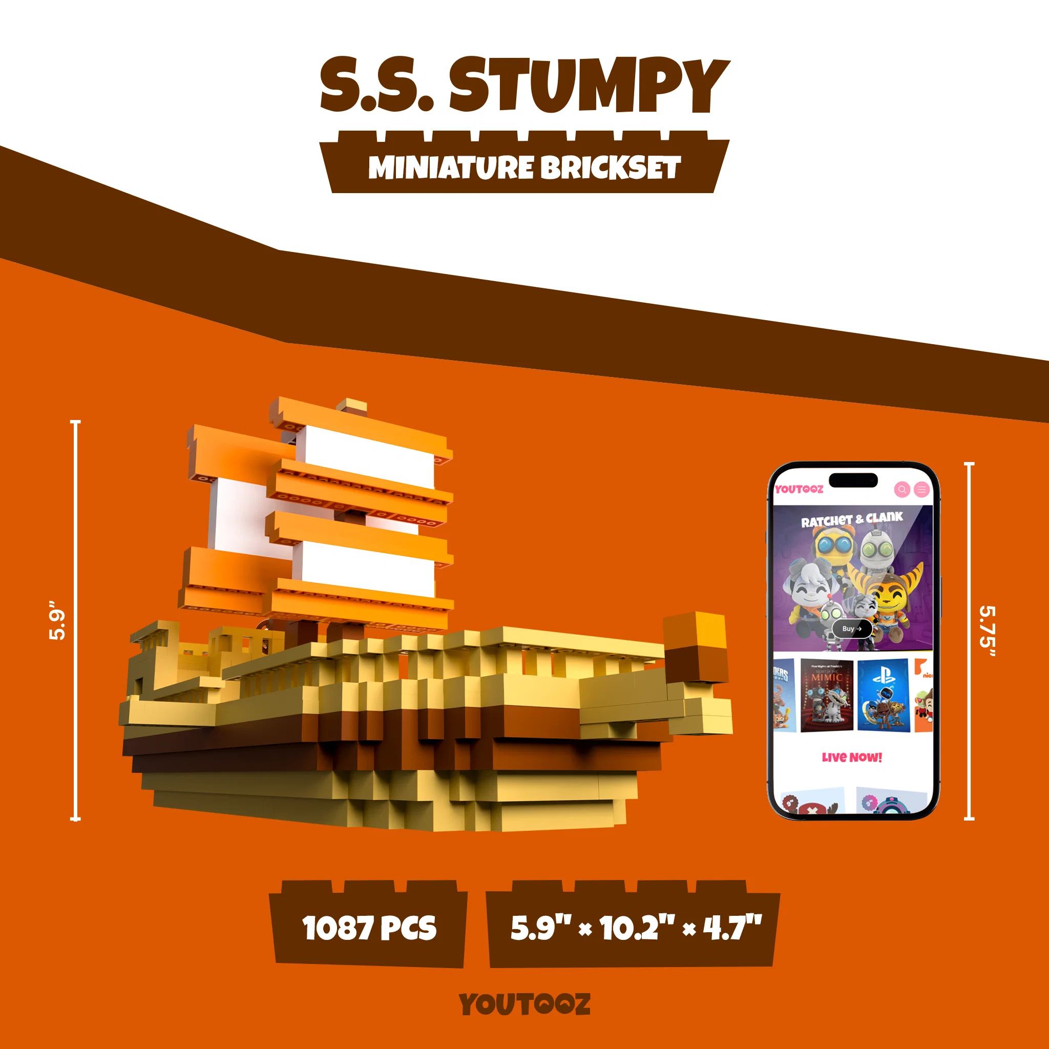 S.S Stumpy Brickset - Image 2