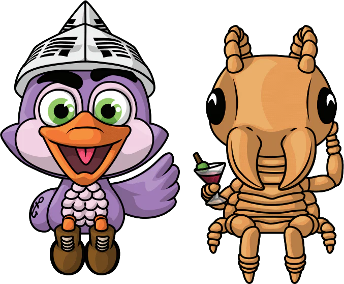 Termite King & Seabill Monitor Buddiez