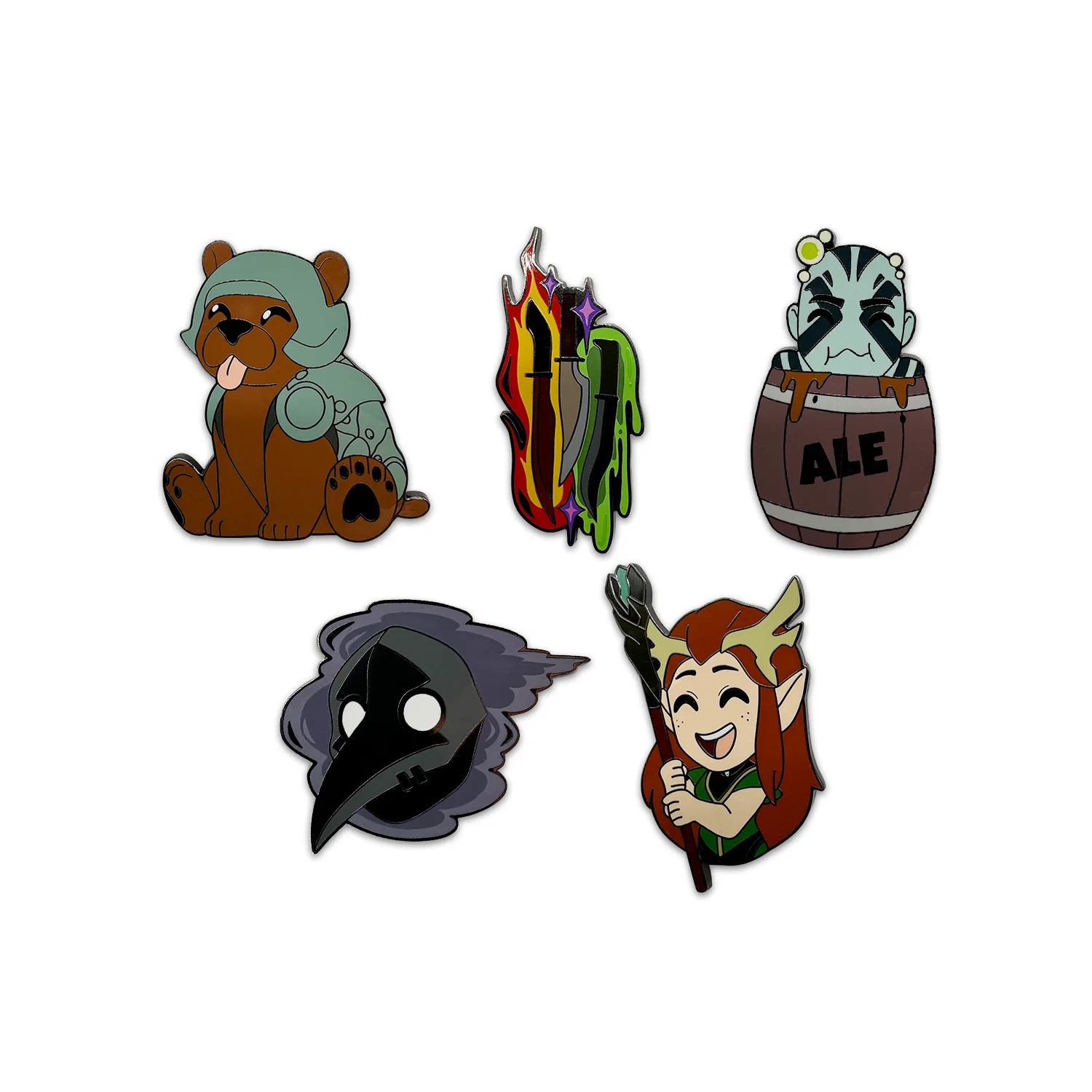 The Legend of Vox Machina Pin Set 2 - Image 2