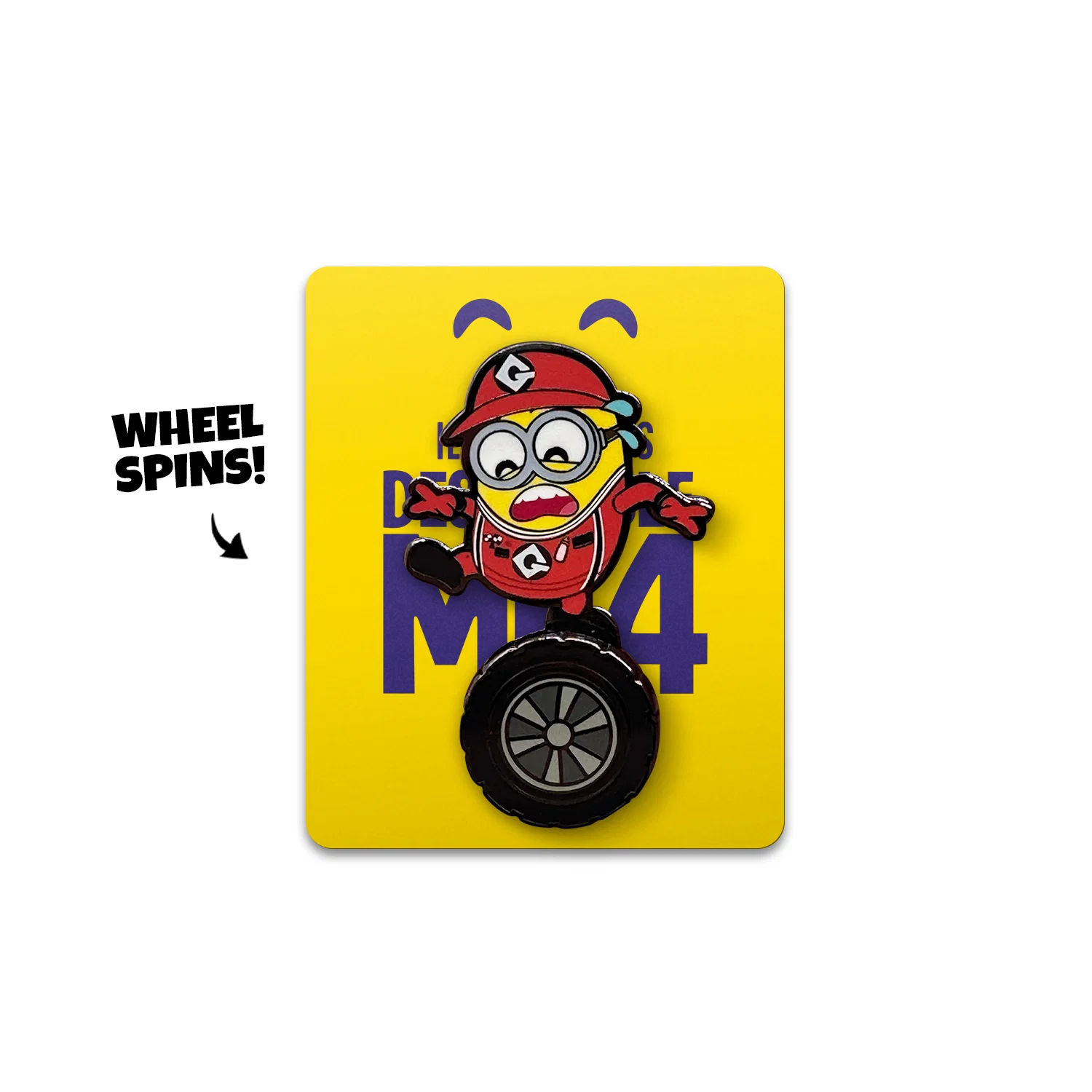 Tire Minion  Spinning Pin - Image 3