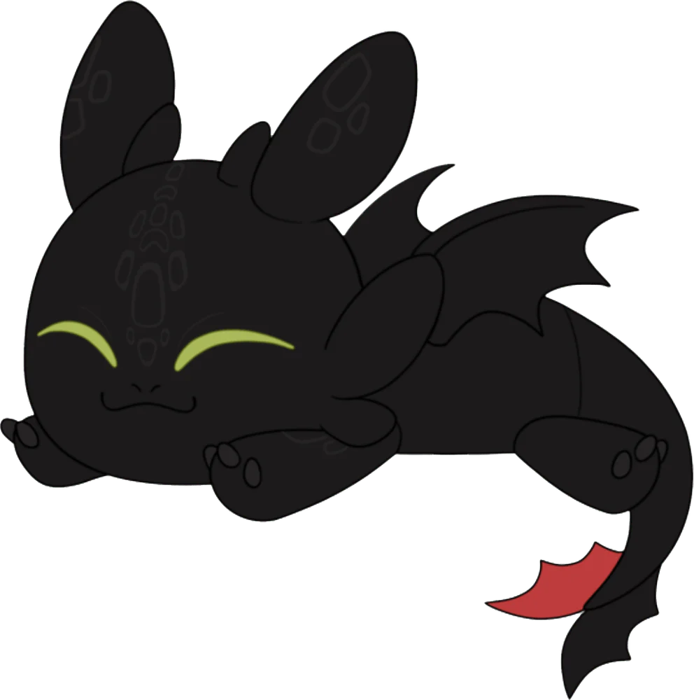 Toothless Shoulder Rider (6in)