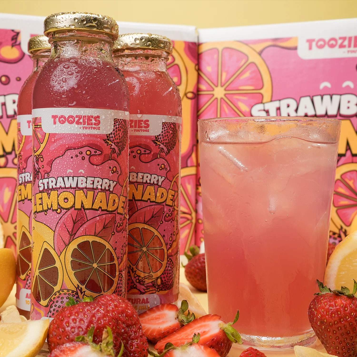 Toozies Strawberry Lemonade (6 pack) - Image 2