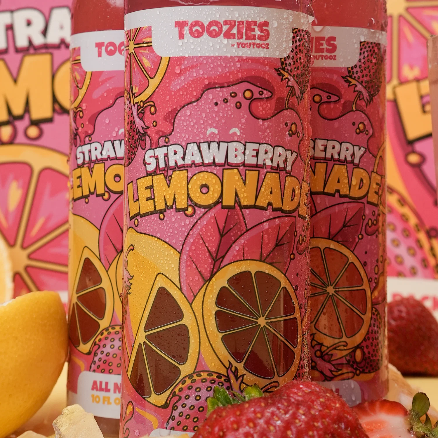 Toozies Strawberry Lemonade (6 pack) - Image 5