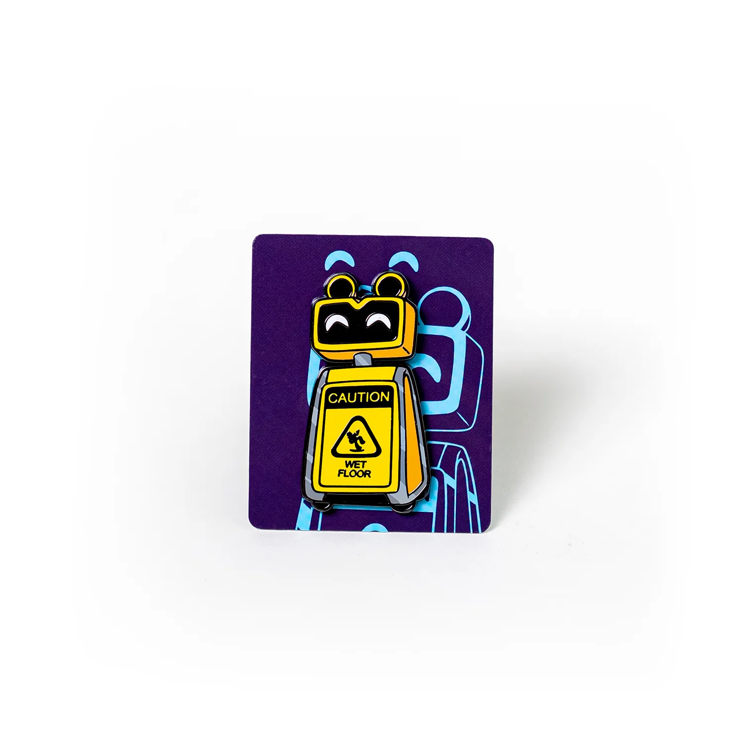 Wet Floor Sign Pin - Image 2