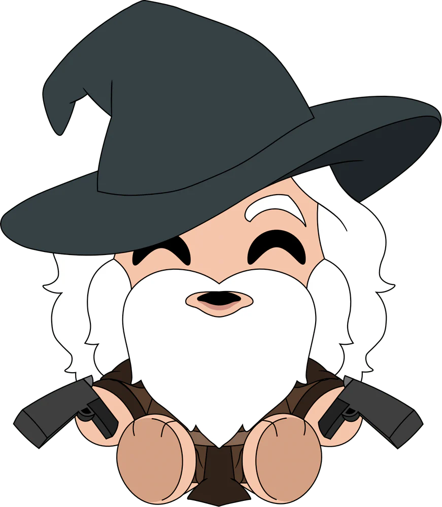 Wizards with Guns Plush (9in)
