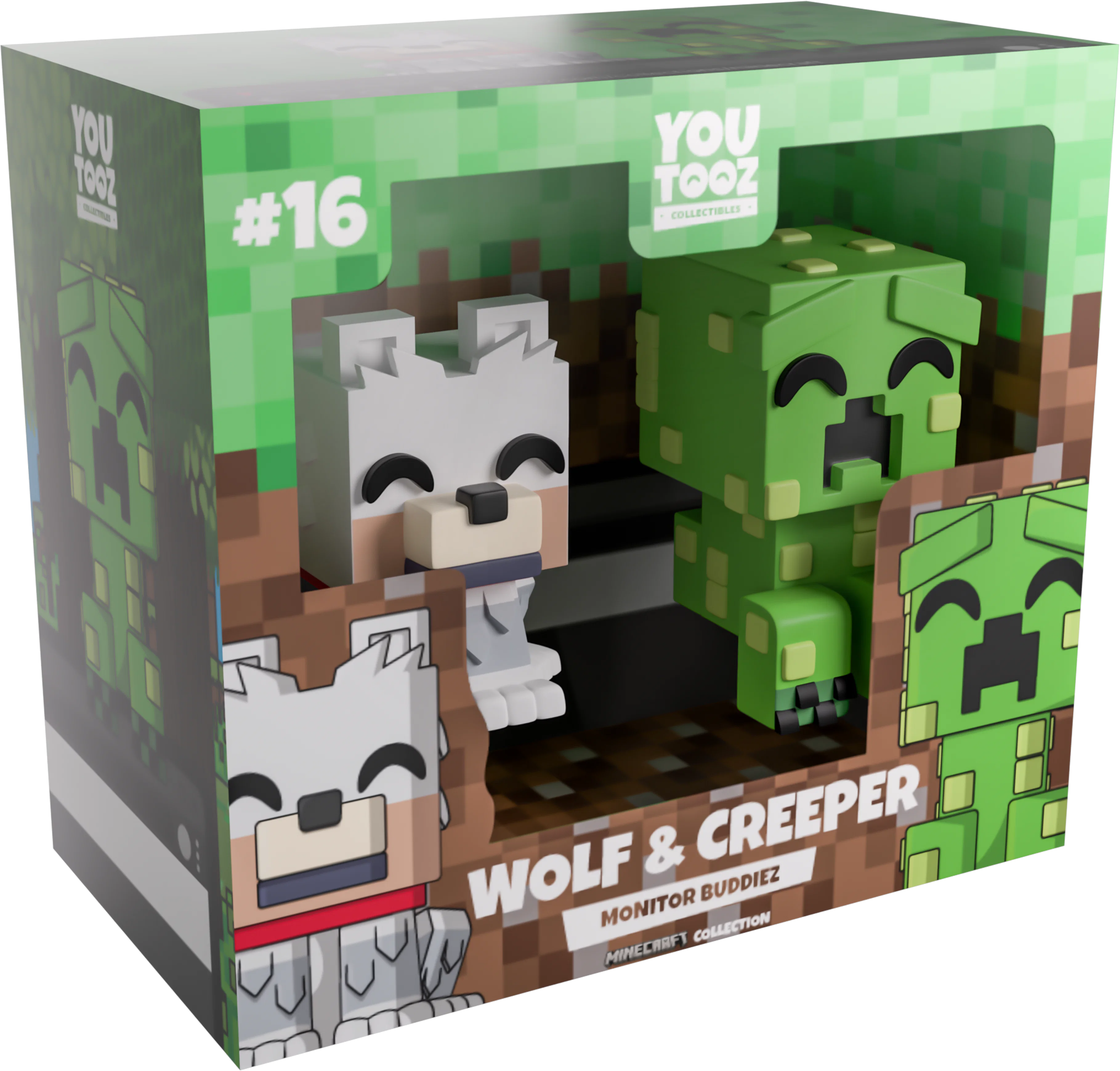 Wolf & Creeper Monitor Buddiez - Image 2