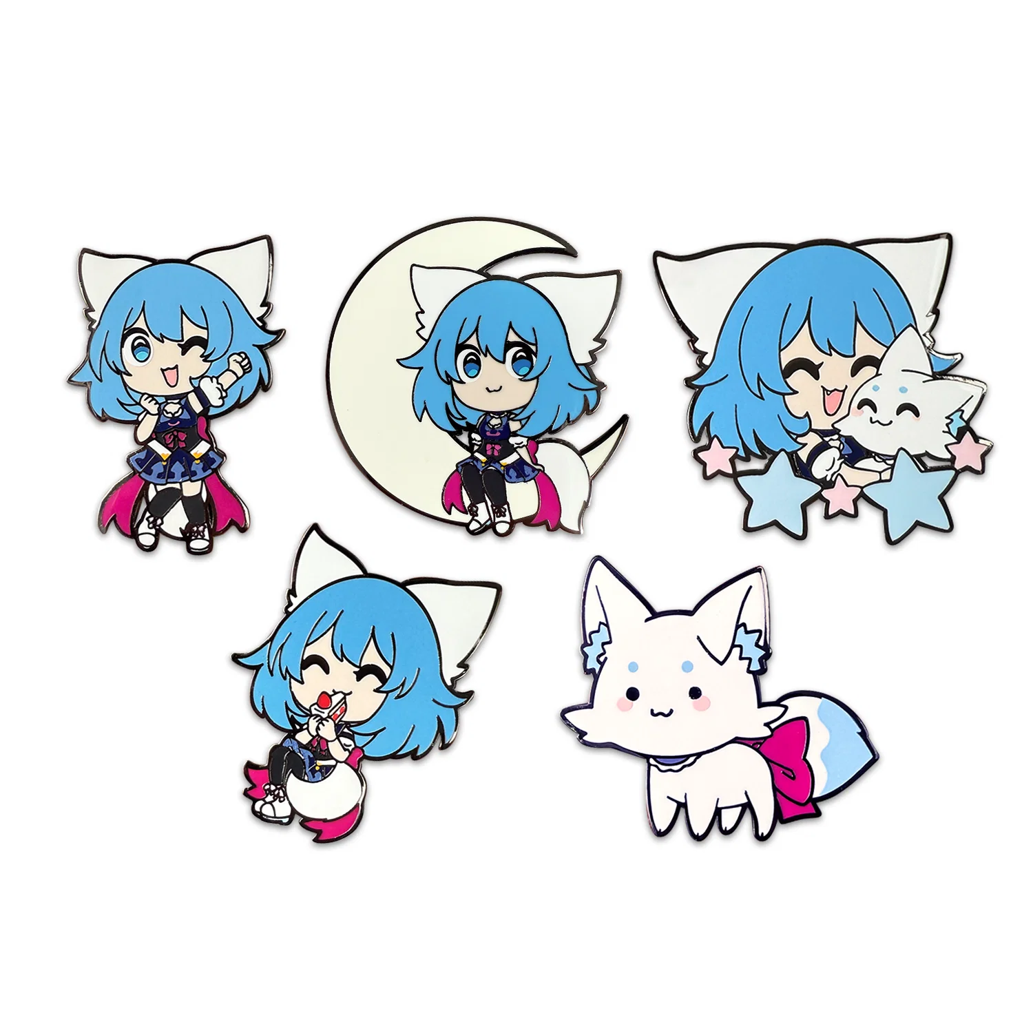 Wolfychu Pin Set - Image 2