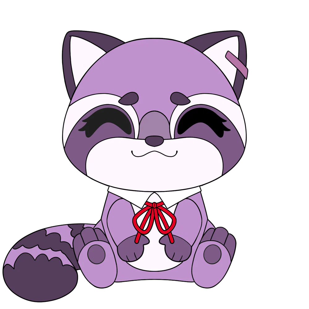 Yuri's Raccoon Plush (9in)
