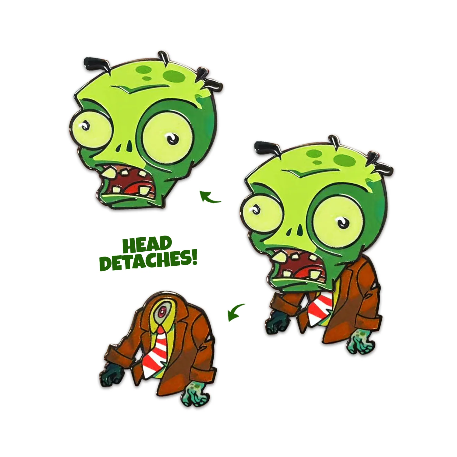 Zombie Magnetic Pin - Image 3